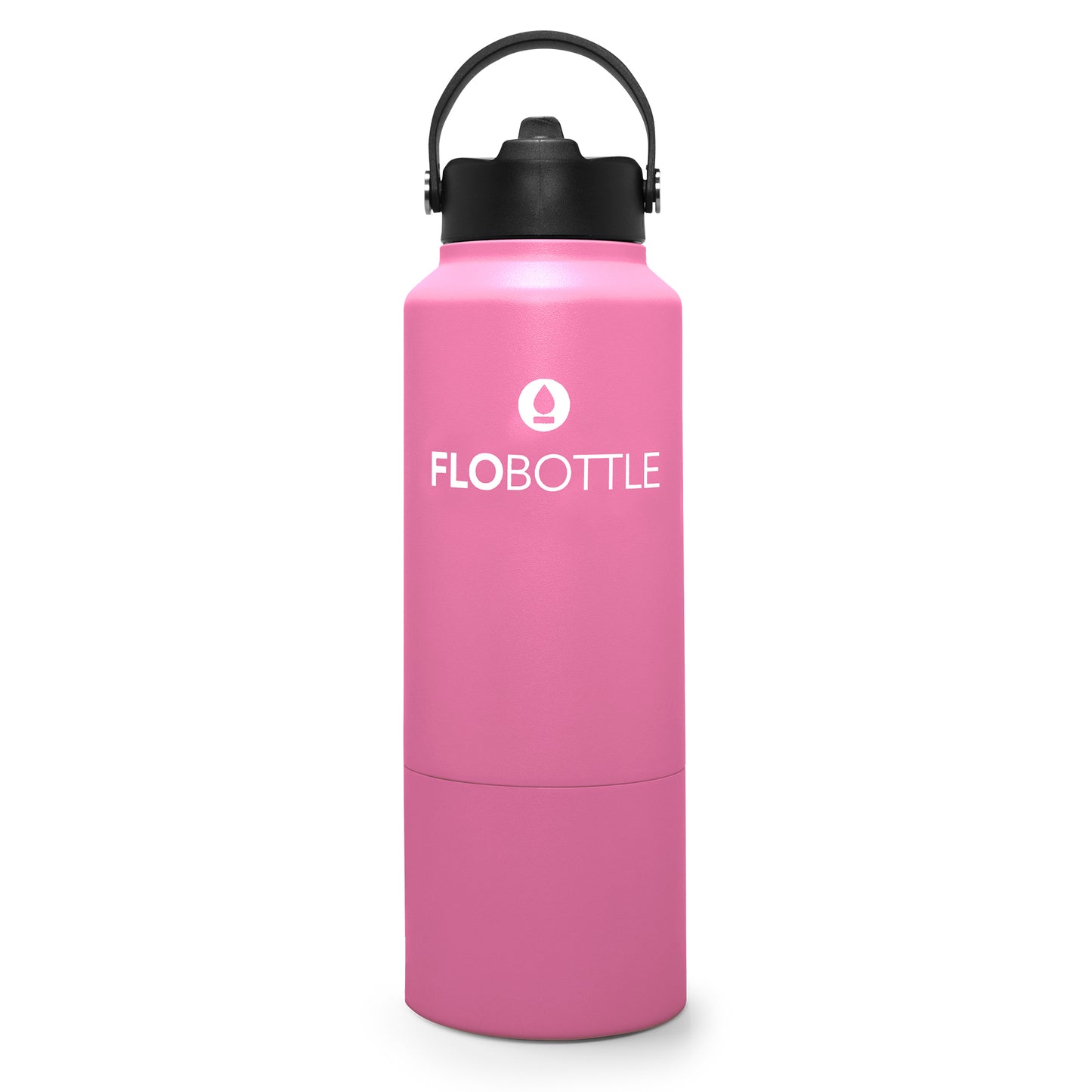 Blissful Pink - Water Bottle with Storage